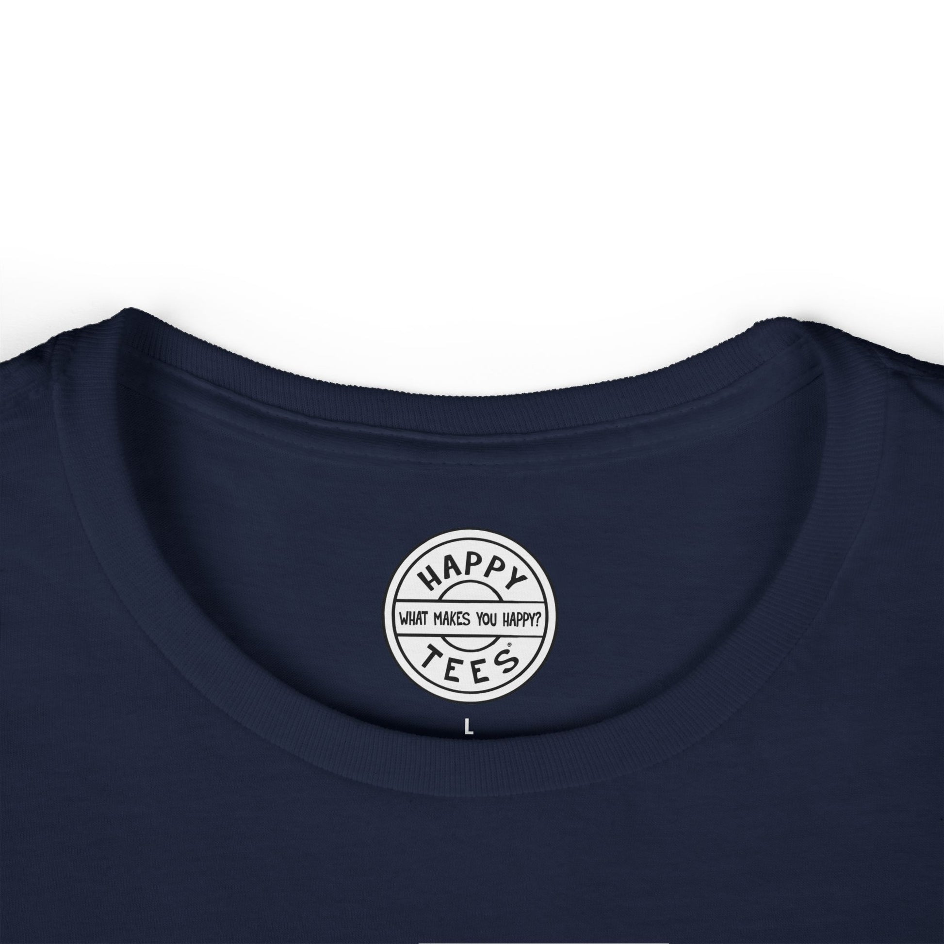 YOGA Happy Tee (Women's Tee)  T-Shirt  HAPPY TEES® BRAND