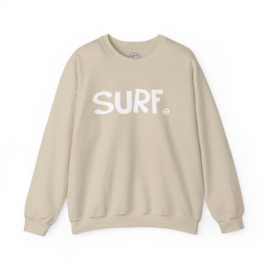 SURF Happy Tee (Sweatshirt)  Sweatshirt Sand / 2XL HAPPY TEES® BRAND