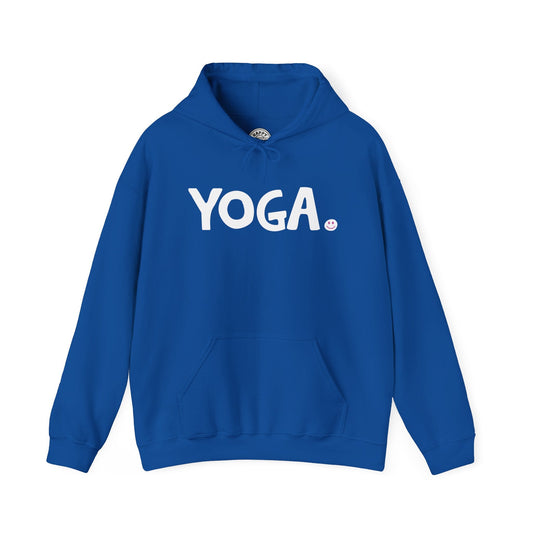 YOGA Happy Tee (Hoodie)  Hoodie 2XL / Royal HAPPY TEES® BRAND