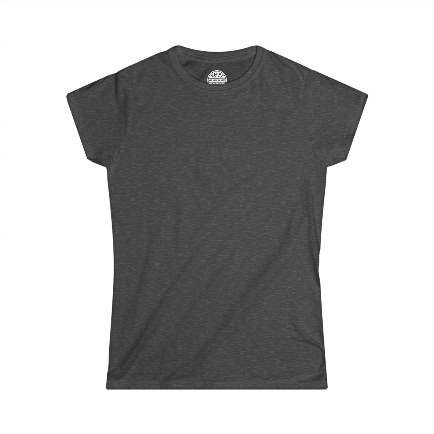 Happy Tees® T‑Shirt (Women's Tee without front logo)  T-Shirt  HAPPY TEES® BRAND