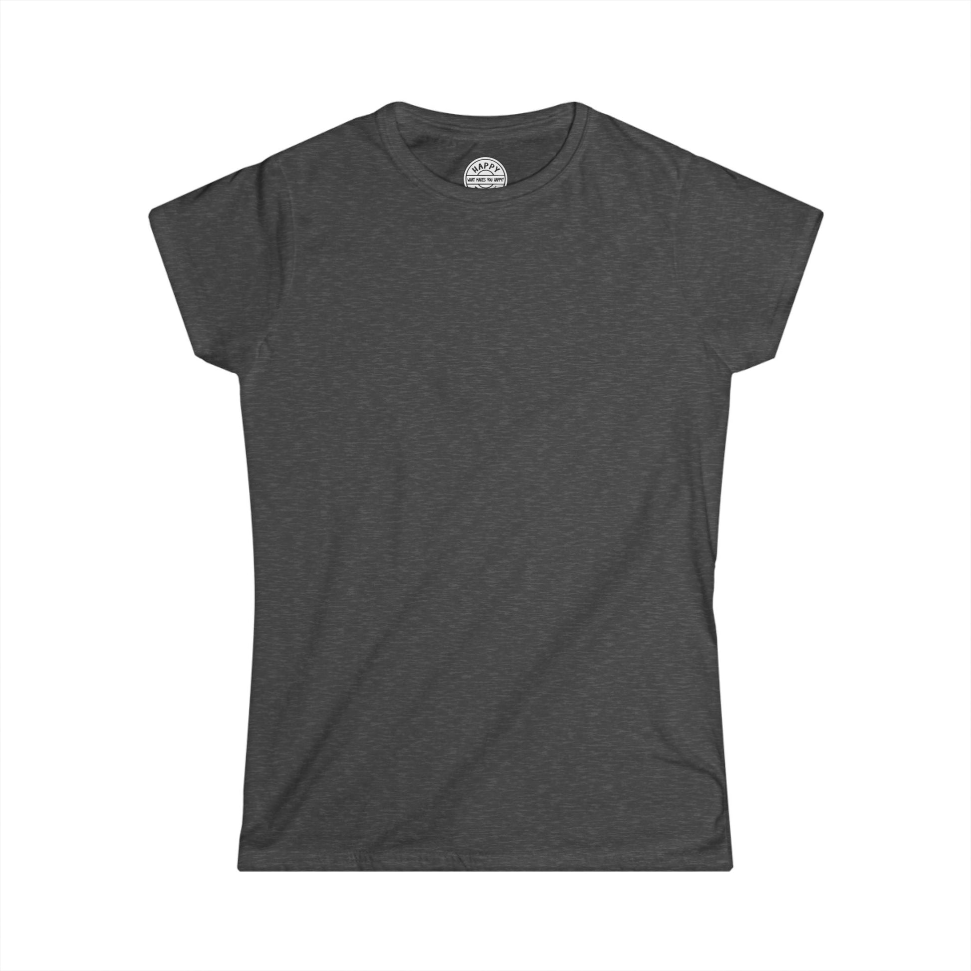 Happy Tees® T‑Shirt (Women's Tee without front logo)  T-Shirt  HAPPY TEES® BRAND