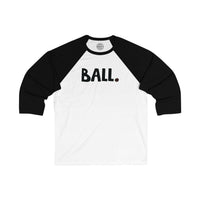 BALL Happy Tee (Long Sleeve Baseball Tee) Printify
