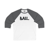 BALL Happy Tee (Long Sleeve Baseball Tee)  Long-sleeve  HAPPY TEES® BRAND