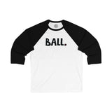 BALL Happy Tee (Long Sleeve Baseball Tee) Printify