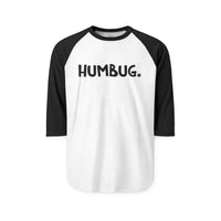 HUMBUG Happy Tee (Long Sleeve Raglan)  Long-sleeve 2XL / White/Black HAPPY TEES® BRAND