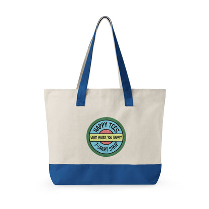 Happy Tees® Tote Bag (With Zipper)  Bags  HAPPY TEES® BRAND