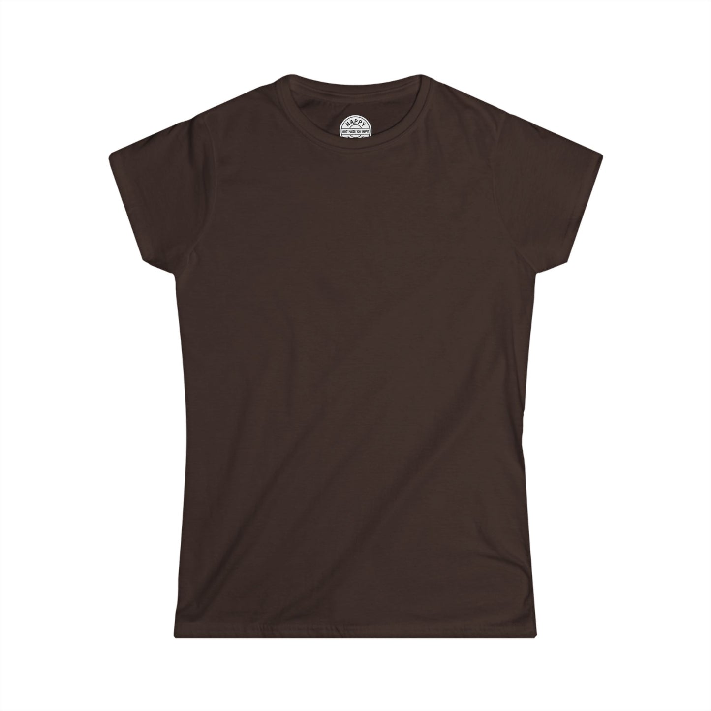Happy Tees® T‑Shirt (Women's Tee without front logo)  T-Shirt  HAPPY TEES® BRAND