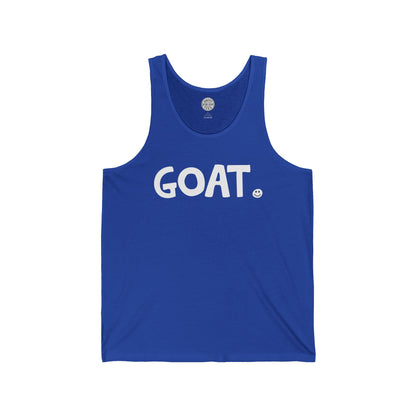 GOAT Happy Tee (Tank Top)  Tank Top  HAPPY TEES® BRAND