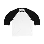 BASIC Happy Tee (Long Sleeve Baseball Tee)  Long-sleeve White/ Black / 2XL HAPPY TEES® BRAND