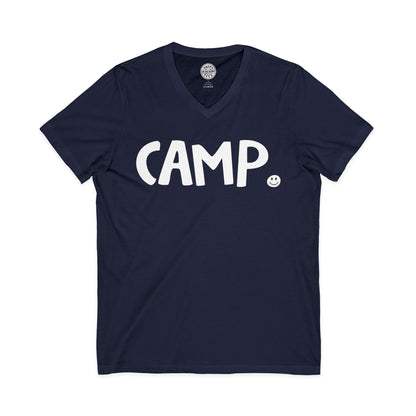 CAMP Happy Tee (V-Neck)  V-neck  HAPPY TEES® BRAND