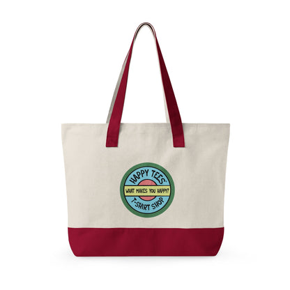 Happy Tees® Tote Bag (With Zipper)  Bags  HAPPY TEES® BRAND