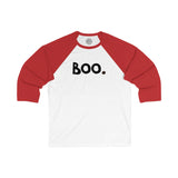 BOO Happy Tee (Long Sleeve Baseball Tee)  Long-sleeve  HAPPY TEES® BRAND