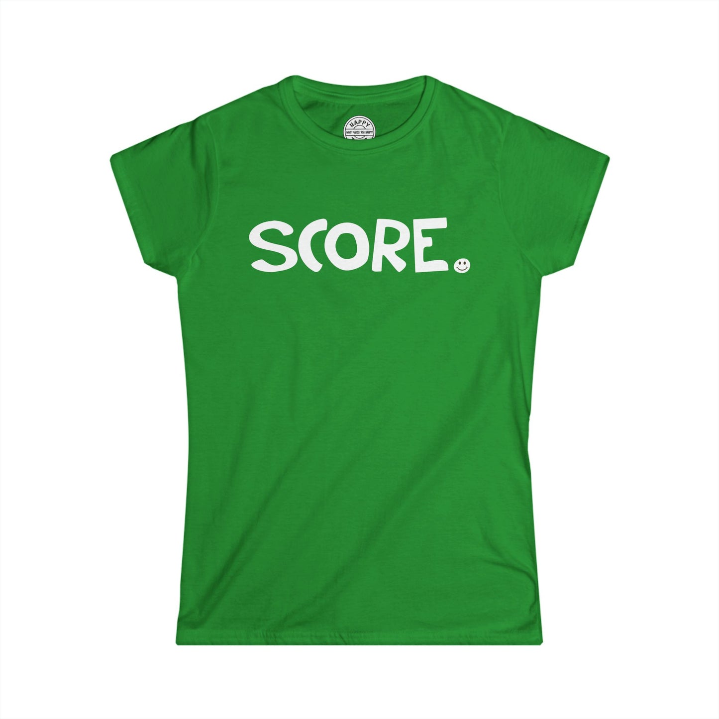 SCORE Happy Tee (Women's Tee)  T-Shirt  HAPPY TEES® BRAND