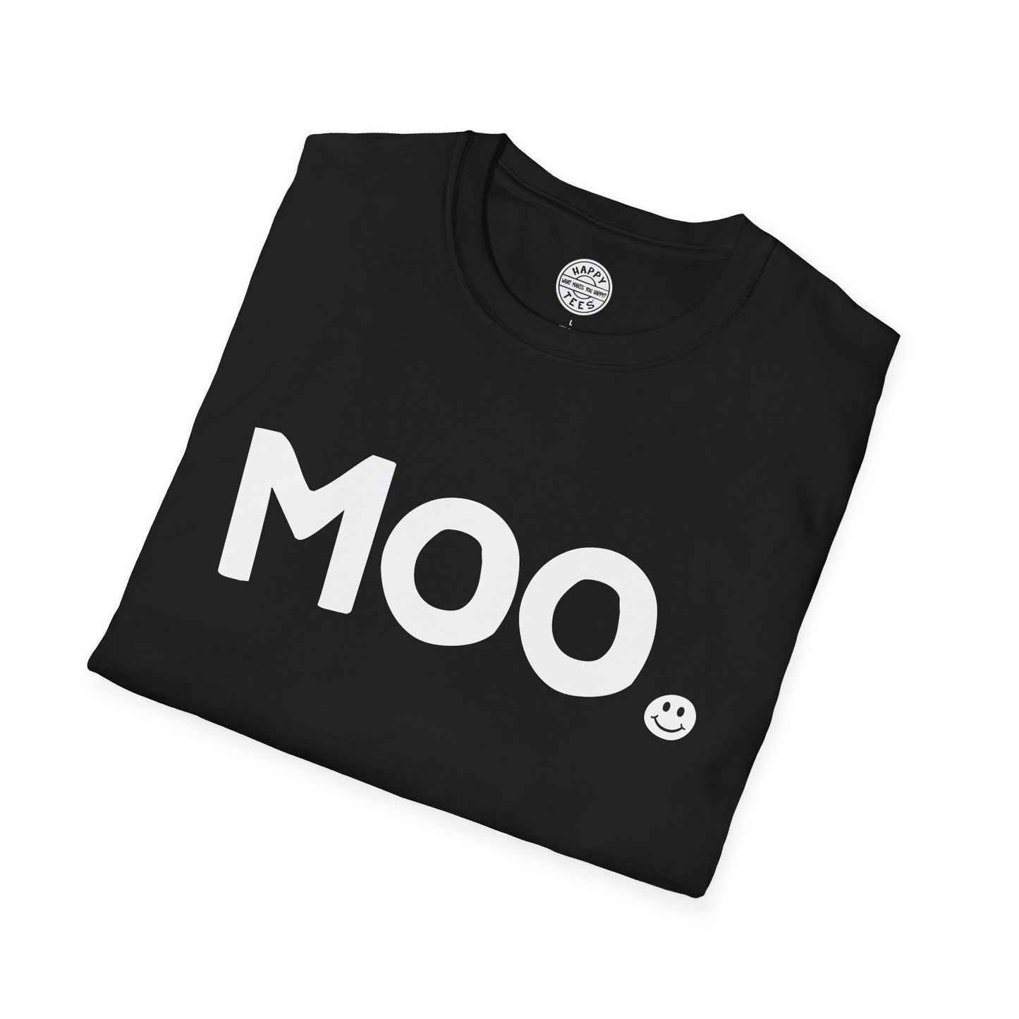 MOO Happy Tee  T-Shirt  HAPPY TEES® BRAND