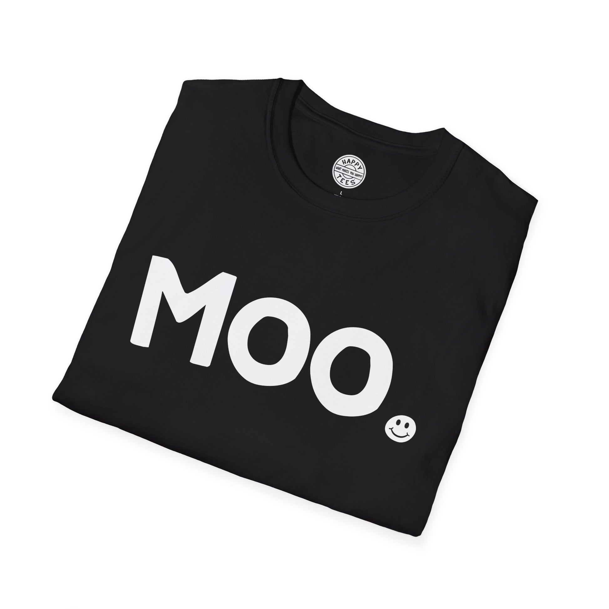 MOO Happy Tee  T-Shirt  HAPPY TEES® BRAND