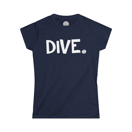 DIVE Happy Tee (Women's Tee) Printify
