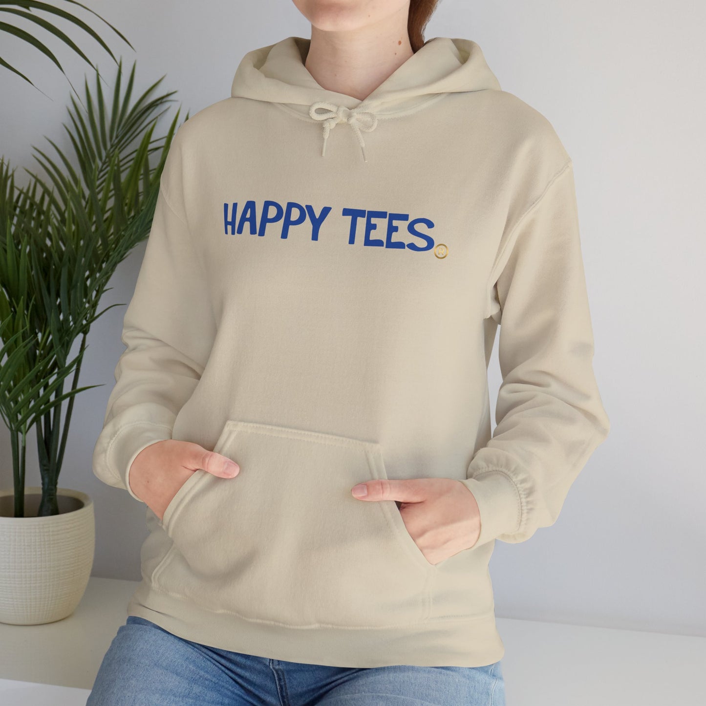 Happy Tees® Hoodie (with front logo)  Hoodie  HAPPY TEES® BRAND
