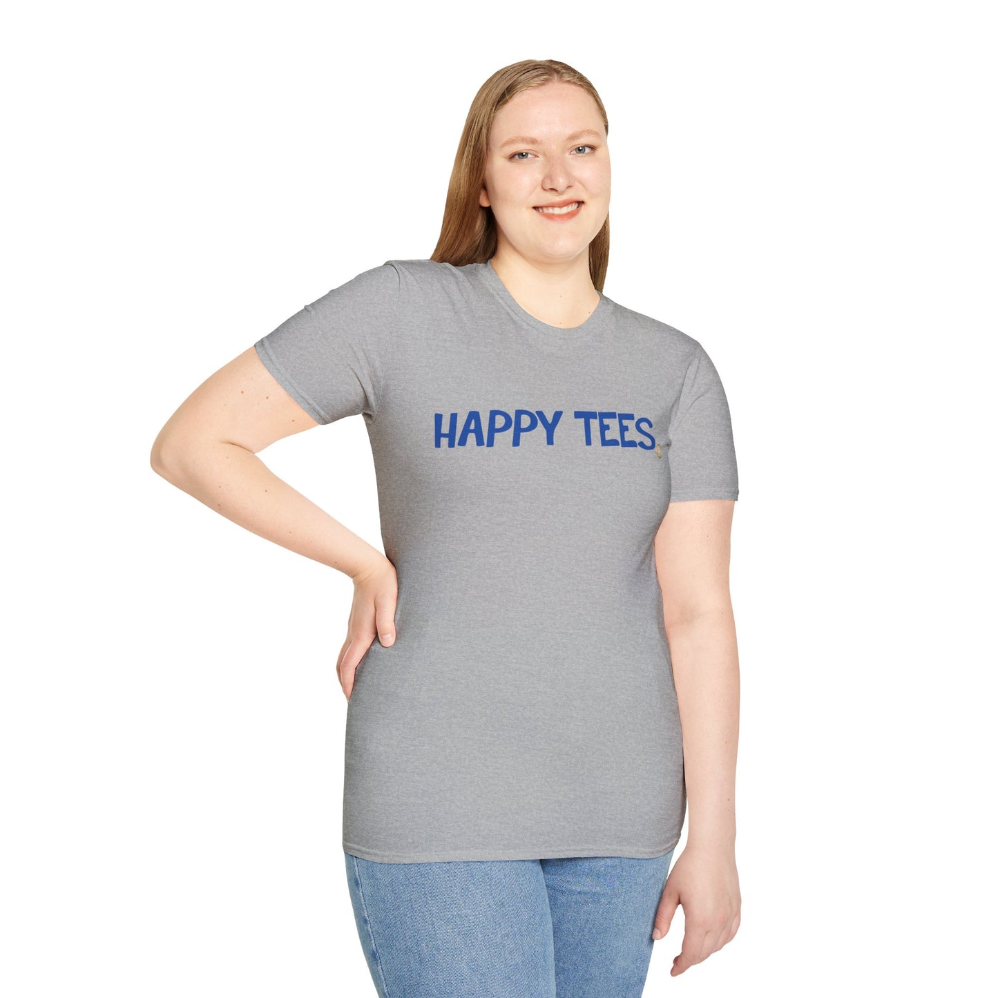 Happy Tees® T‑Shirt (with front logo)  T-Shirt  HAPPY TEES® BRAND