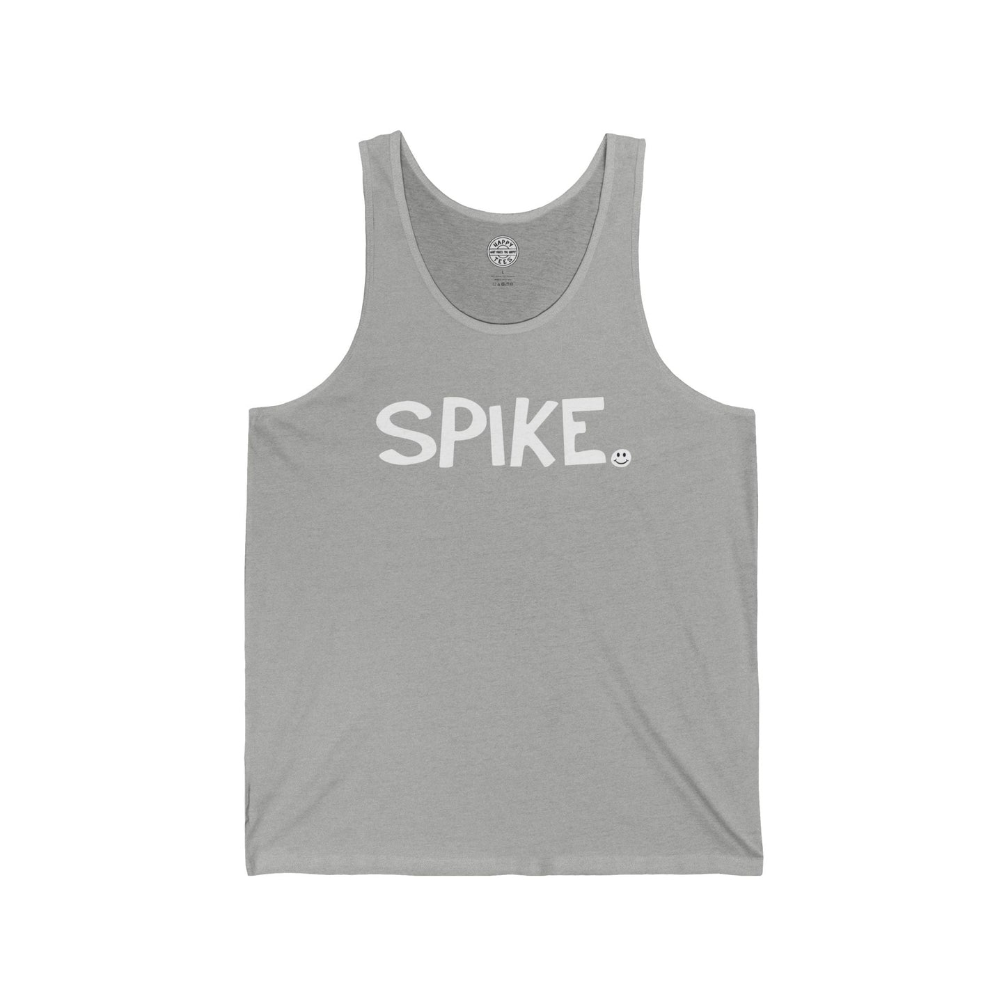 SPIKE Happy Tee (Tank Top)  Tank Top 2XL / Athletic Heather HAPPY TEES® BRAND