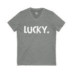 LUCKY Happy Tee (V-Neck) Printify