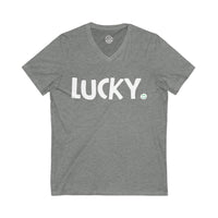 LUCKY Happy Tee (V-Neck) Printify