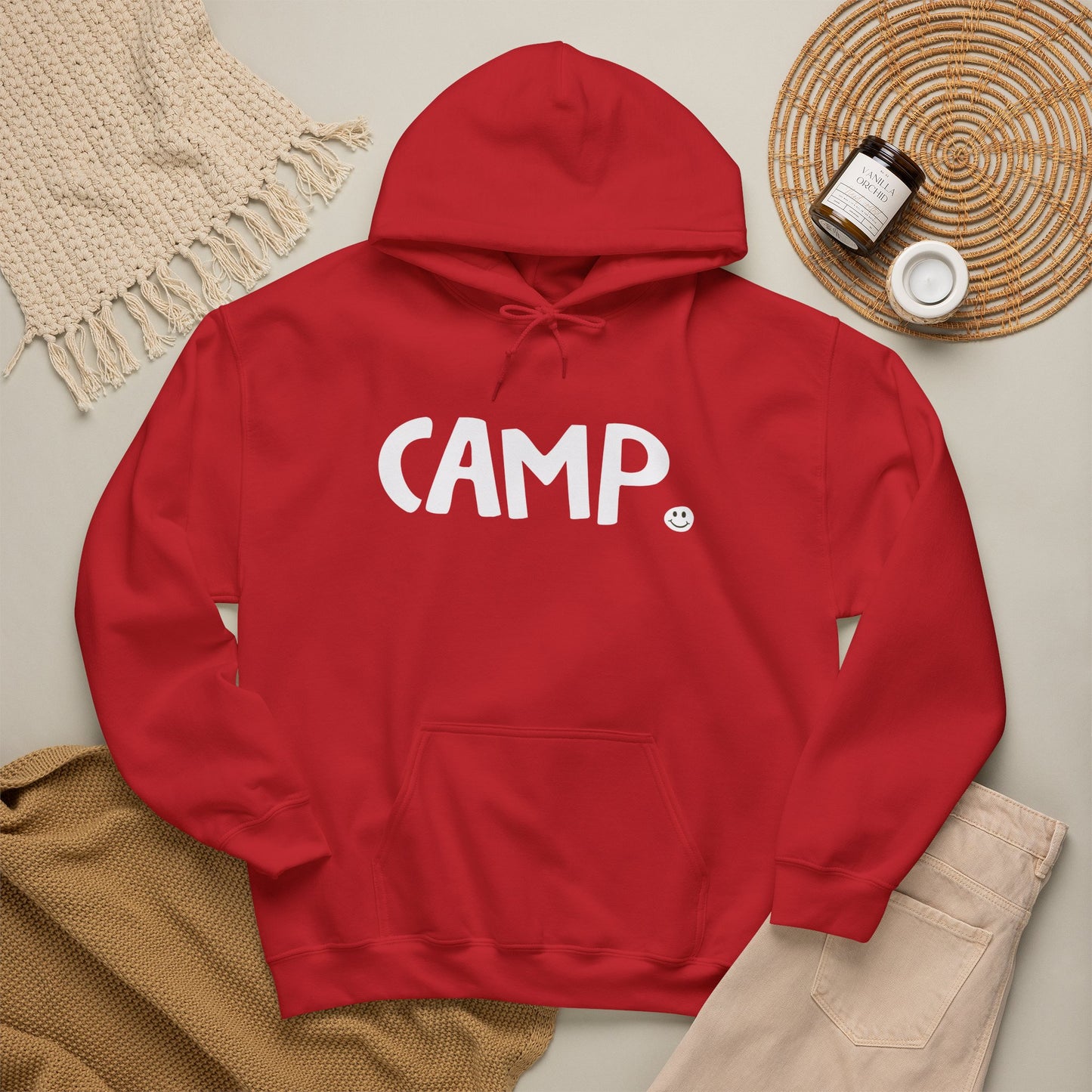 CAMP Happy Tee (Hoodie)  Hoodie  HAPPY TEES® BRAND