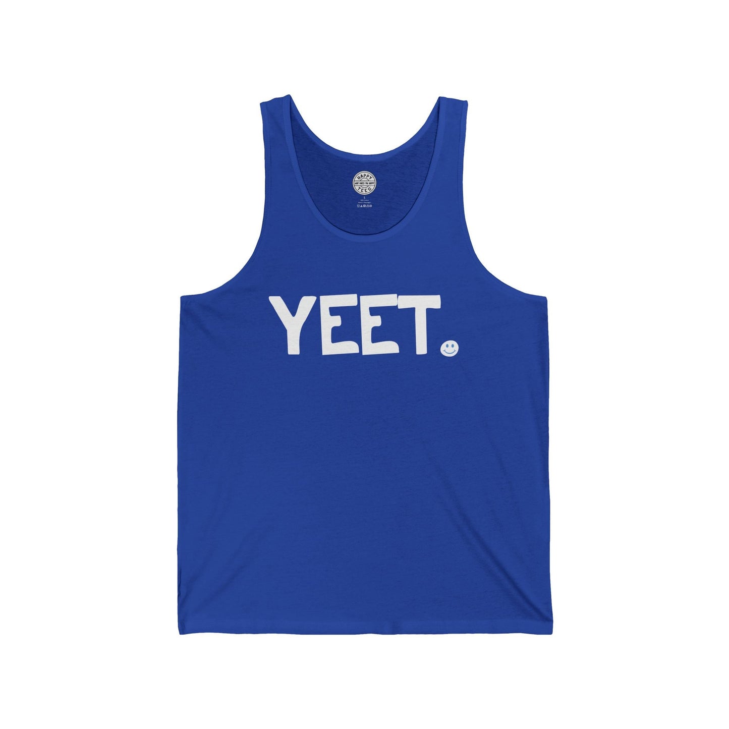 YEET Happy Tee (Tank Top)  Tank Top 2XL / True Royal HAPPY TEES® BRAND