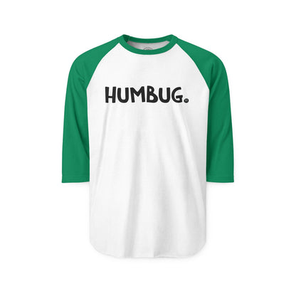 HUMBUG Happy Tee (Long Sleeve Raglan)  Long-sleeve 2XL / White/Kelly HAPPY TEES® BRAND