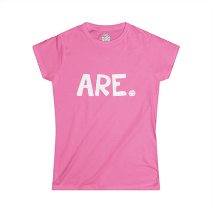 ARE Happy Tee (Women's Tee for Breast Cancer)  T-Shirt  HAPPY TEES® BRAND