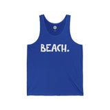 BEACH Happy Tee (Tank Top)  Tank Top 2XL / True Royal HAPPY TEES® BRAND