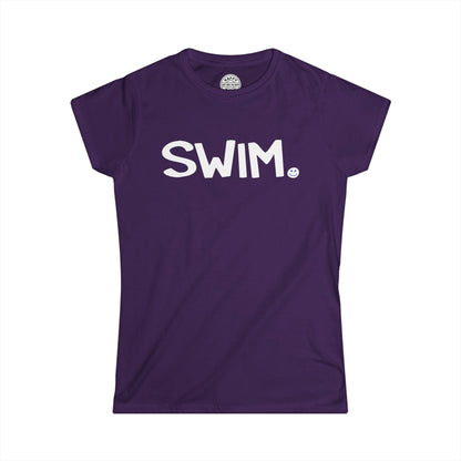 SWIM Happy Tee (Women's Tee)  T-Shirt  HAPPY TEES® BRAND