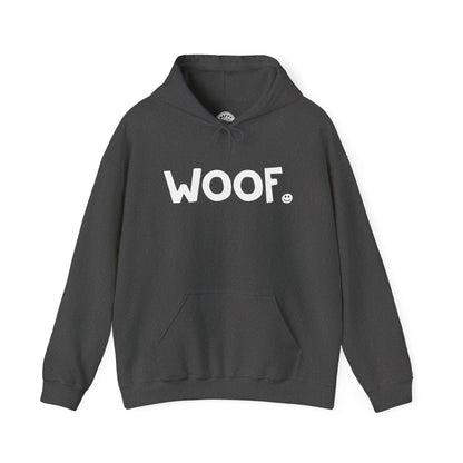 WOOF Happy Tee (Hoodie)  Hoodie  HAPPY TEES® BRAND