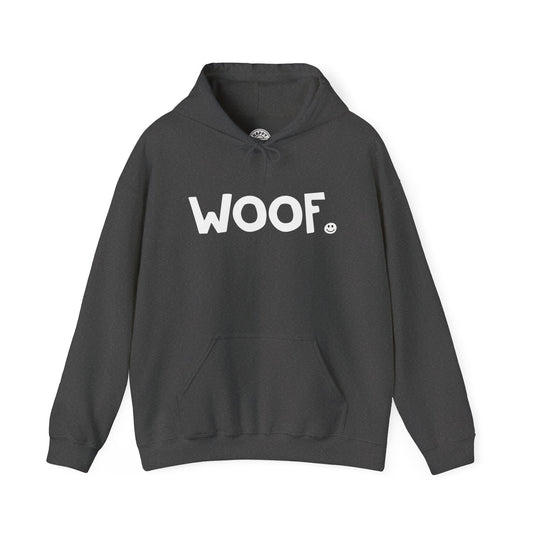 WOOF Happy Tee (Hoodie)  Hoodie  HAPPY TEES® BRAND