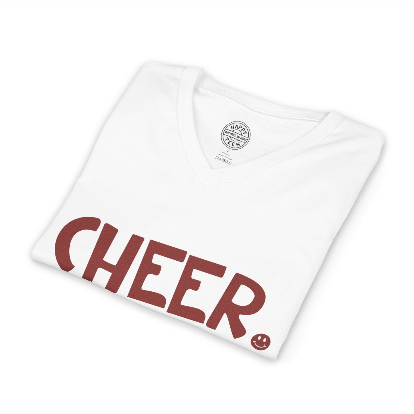 CHEER Happy Tee (V-Neck)