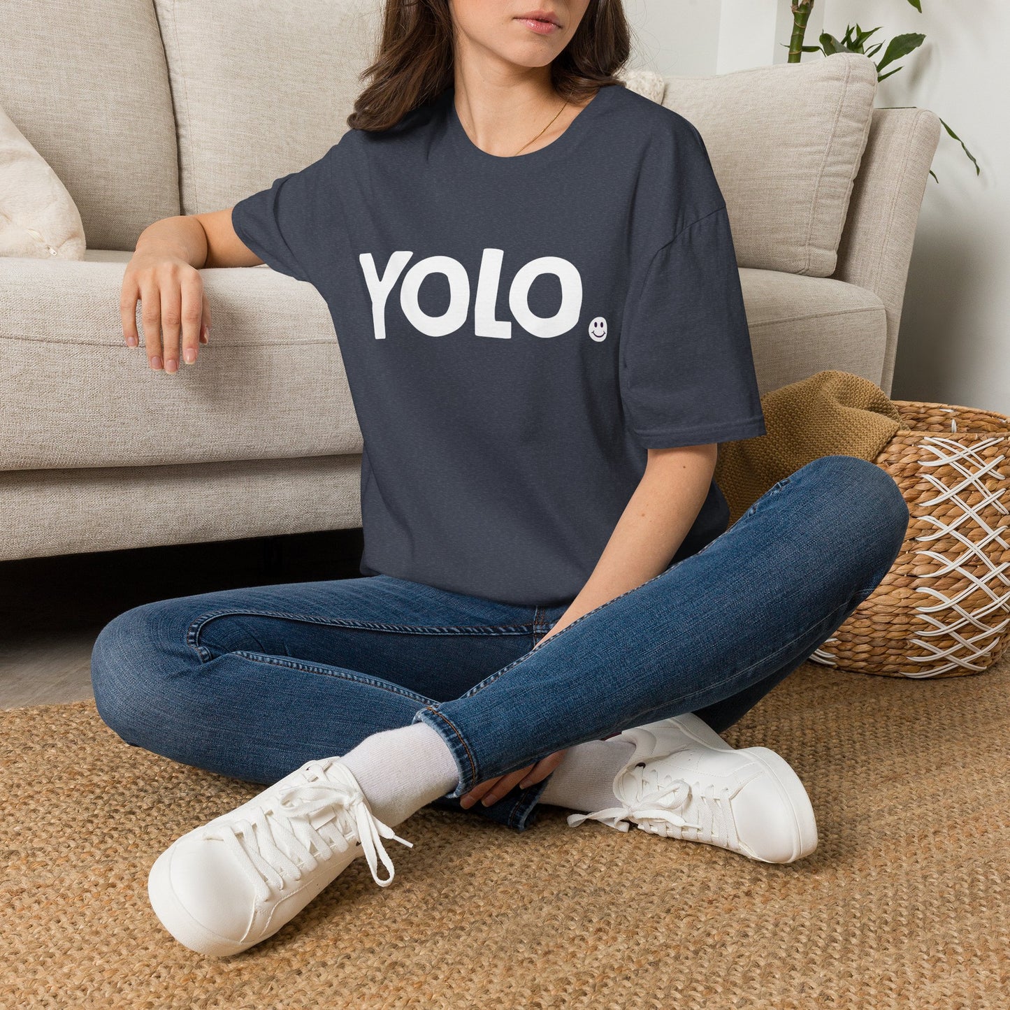 YOLO Happy Tee  T-Shirt  HAPPY TEES® BRAND