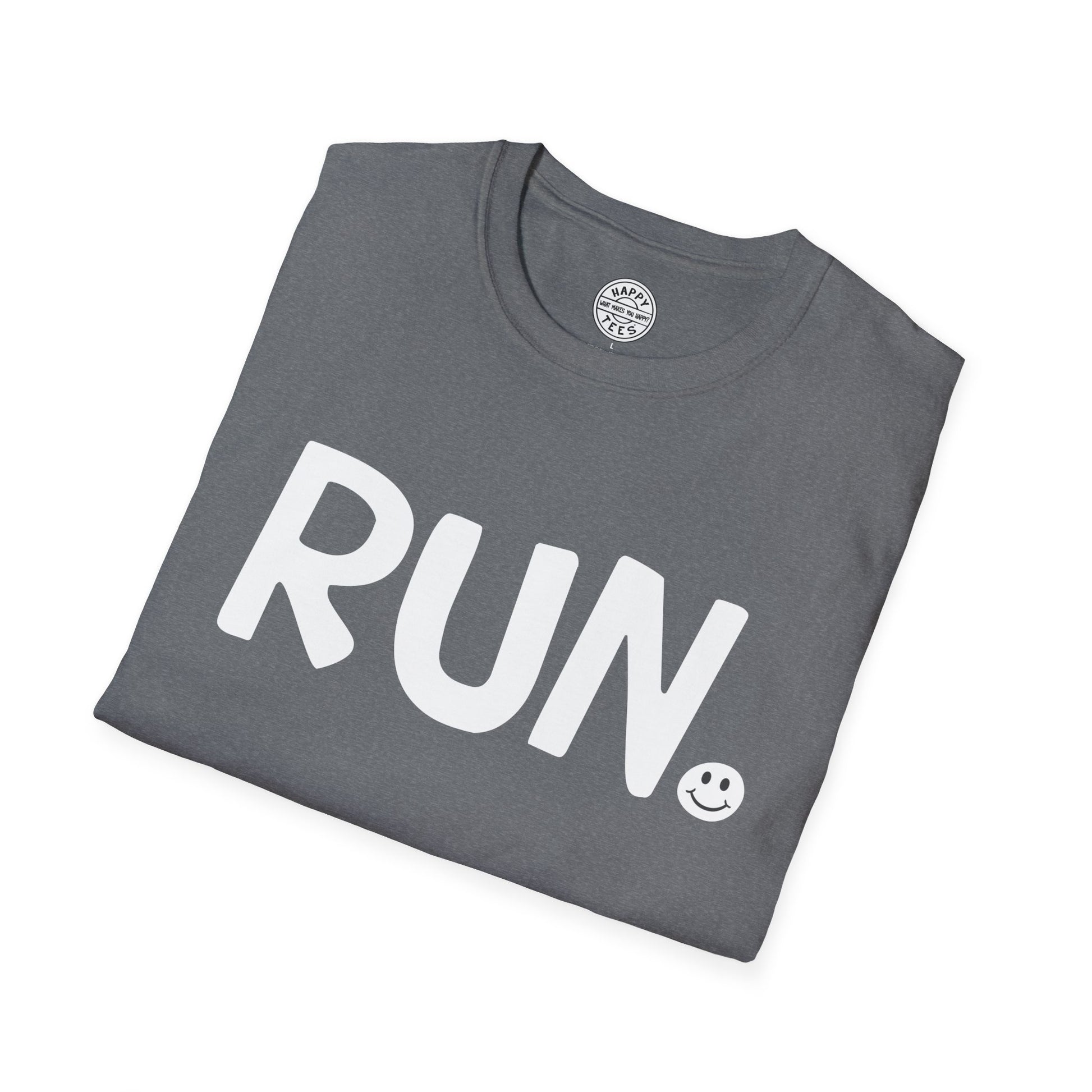 RUN Happy Tee  T-Shirt  HAPPY TEES® BRAND