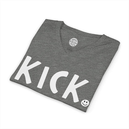 KICK Happy Tee (V-Neck)