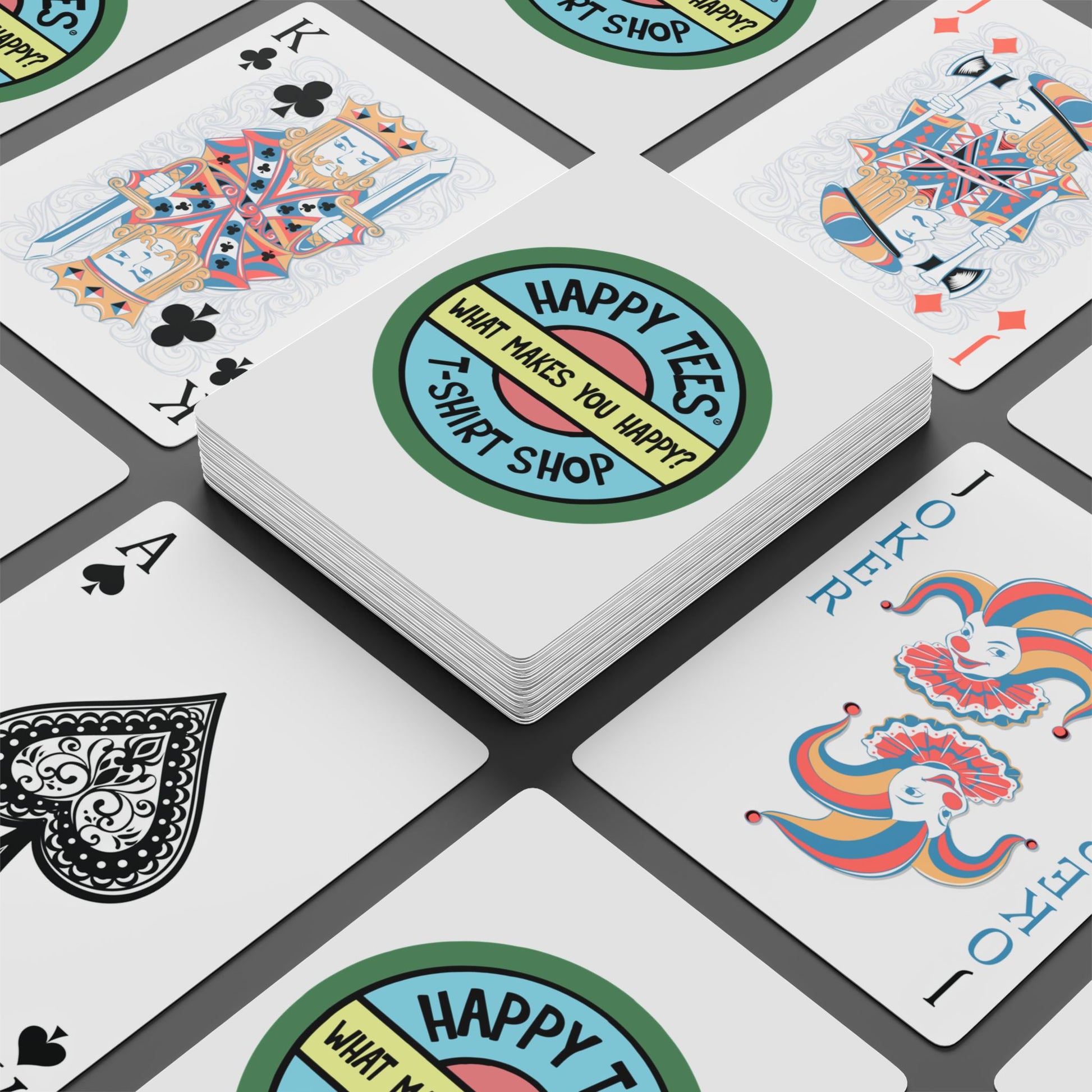 Happy Tees® Poker Playing Cards  Paper products  HAPPY TEES® BRAND