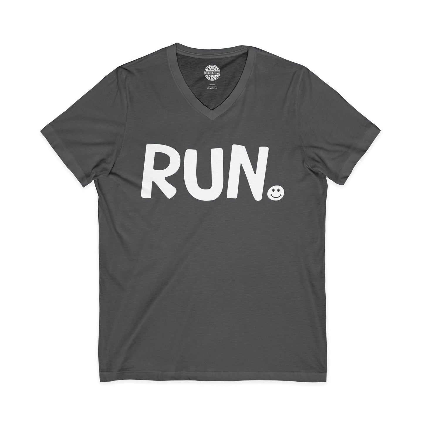RUN Happy Tee (V-Neck)
