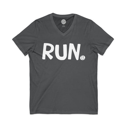 RUN Happy Tee (V-Neck)