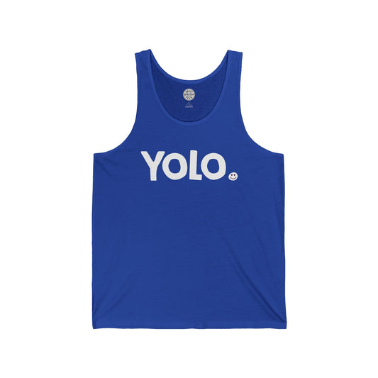 YOLO Happy Tee (Tank Top)  Tank Top  HAPPY TEES® BRAND
