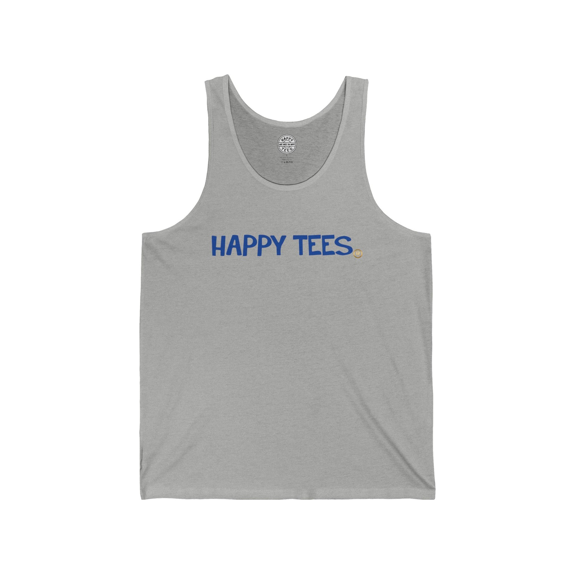 Happy Tees® T-Shirt (Tank Top with front logo)  Tank Top  HAPPY TEES® BRAND