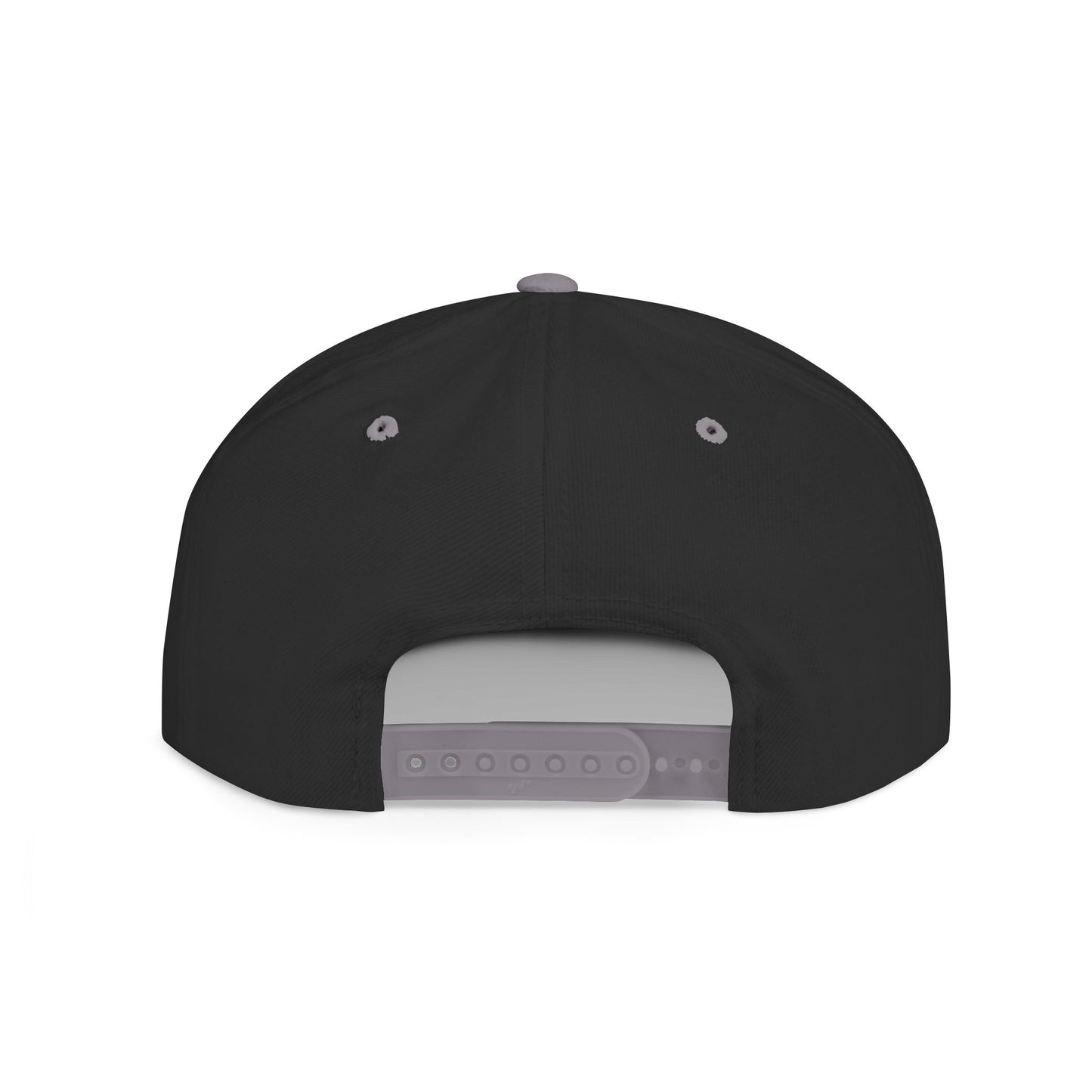 Happy Tees® Flat Bill Cap (Circular Logo T-Shirt Shop, Embroidery) - HAPPY TEES® BRAND