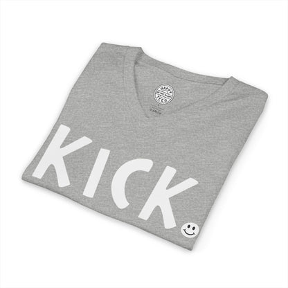 KICK Happy Tee (V-Neck)