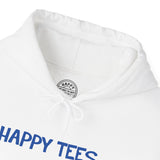 Happy Tees® Hoodie (with front logo)