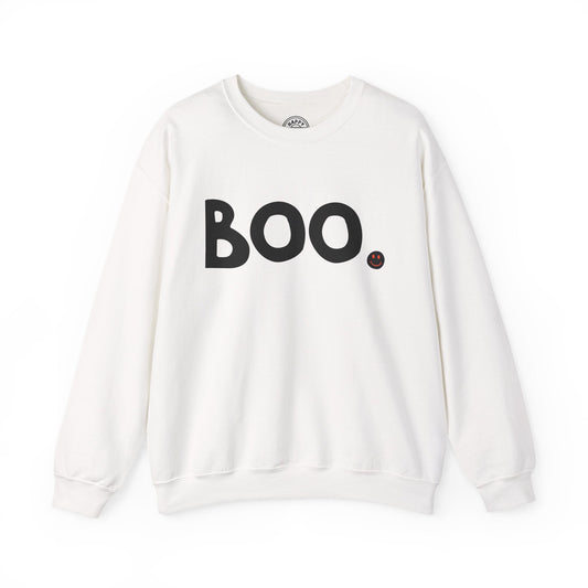 BOO Happy Tee (Sweatshirt)  Sweatshirt White / 2XL HAPPY TEES® BRAND