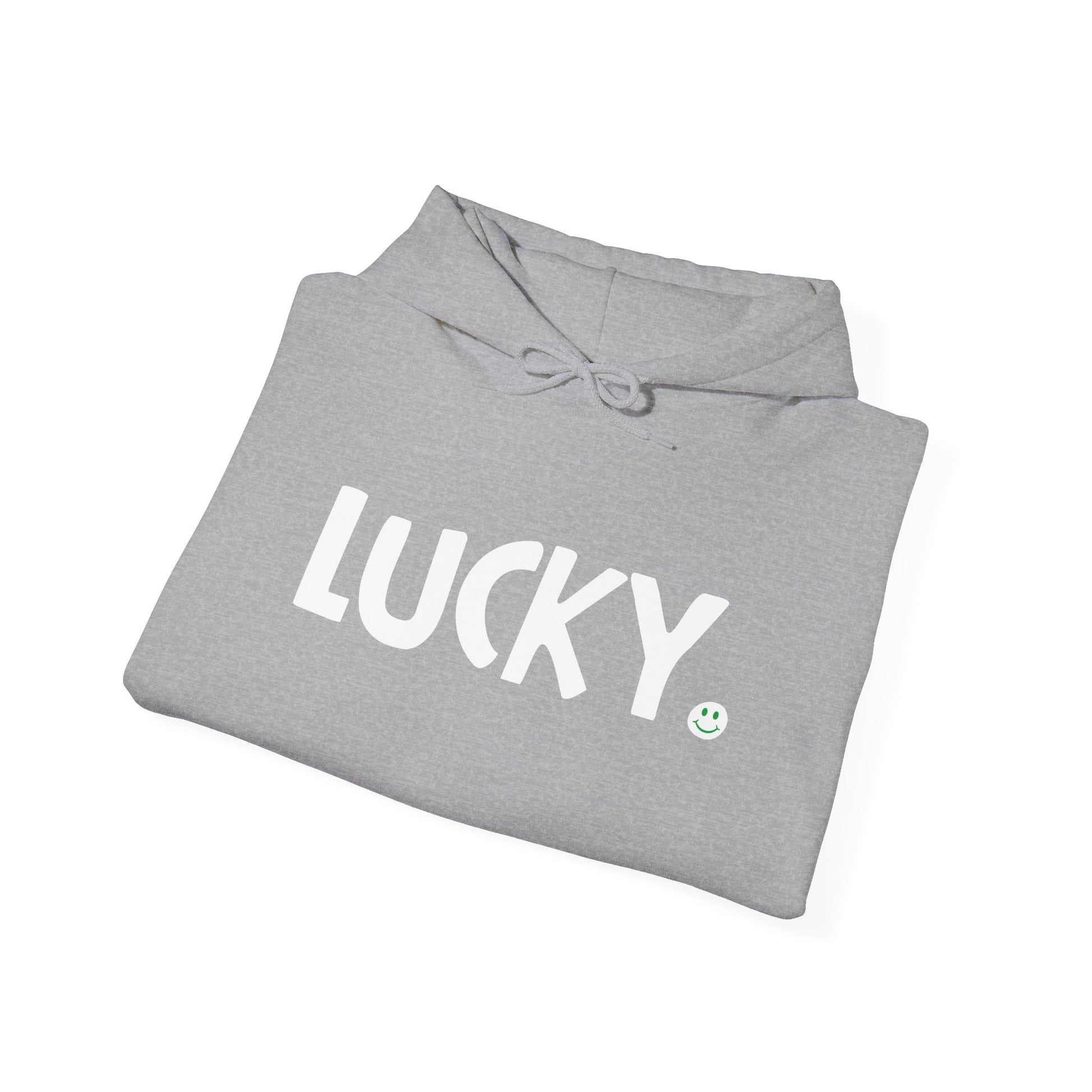 LUCKY Happy Tee (Hoodie)  Hoodie  HAPPY TEES® BRAND