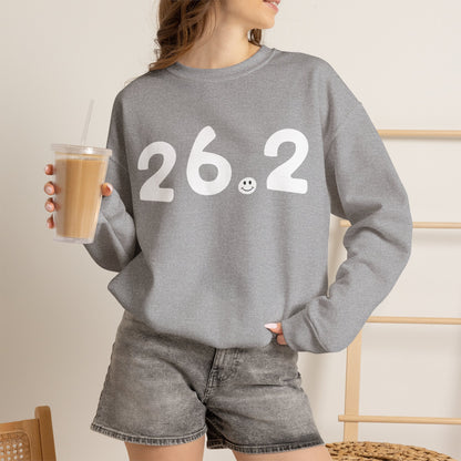 26.2 Happy Tee (Sweatshirt)  Sweatshirt  HAPPY TEES® BRAND