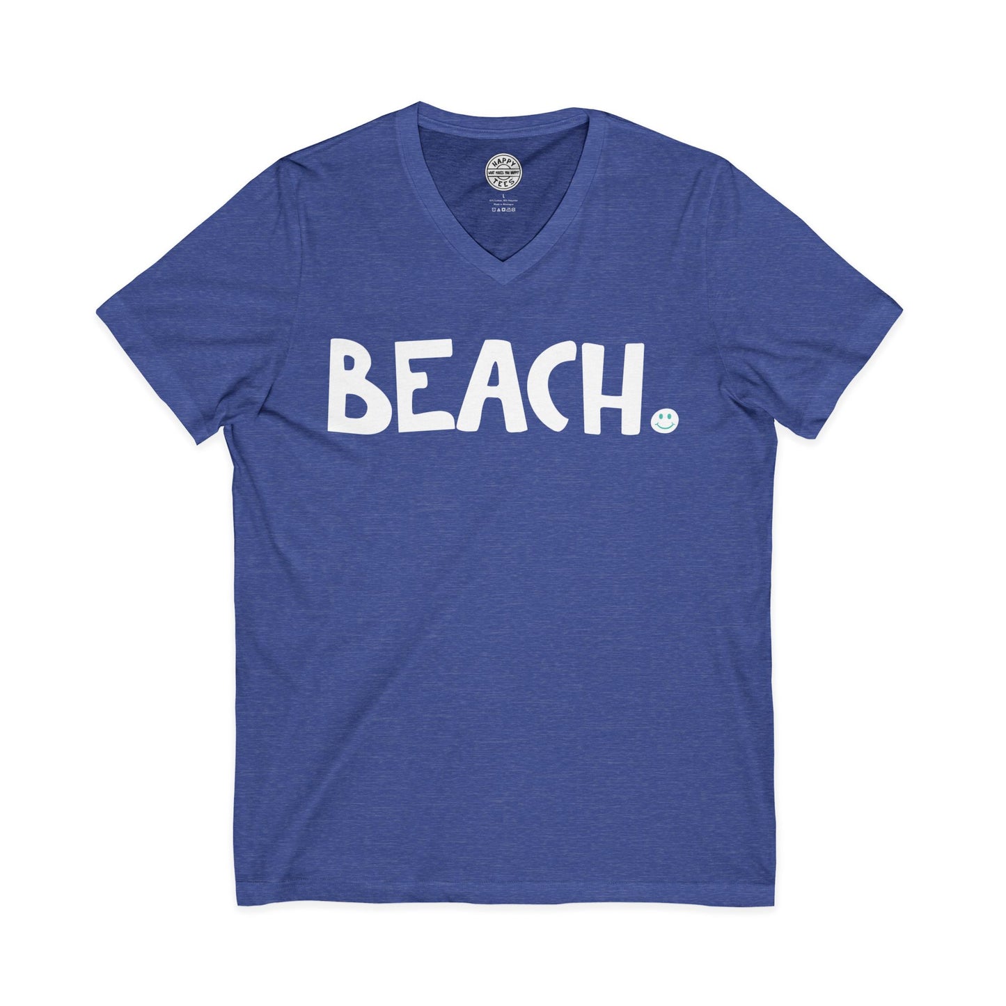 BEACH Happy Tee (V-Neck)