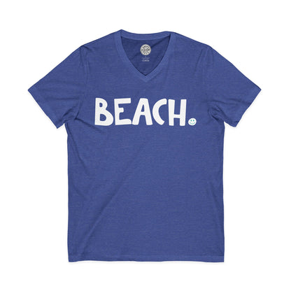 BEACH Happy Tee (V-Neck)